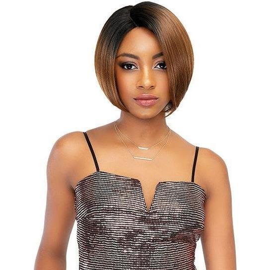 Janet Collection Synthetic Lace Based Extended Part Swiss Lace Wig – Eva