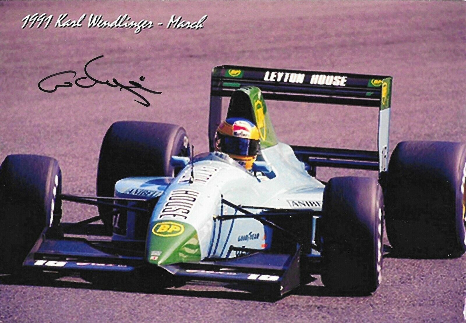 KARL WENDLINGER SIGNED 5X7* Photo Poster painting FORMULA ONE F1 (FORMEL 1 AUTOGRAPH)