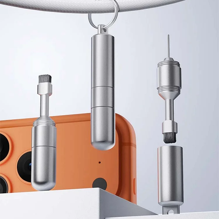 Spazzola per la pulizia degli auricolari 2 in 1 e spillo per l'espulsione della SIM