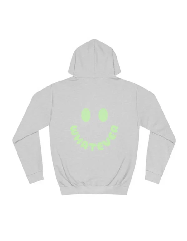 Whatever Smiley Hoodie  August Lemonade