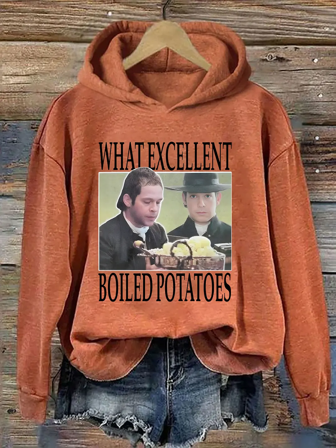 Boiled Potatoes Funny Meme Hoodie