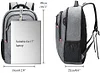 Wasserdicht Anti Diebstahl Rucksack 17,3 Zol Laptop Rucksack Herren mit USB-Anschluss Schulrucksack Gro&szlig;er Business Notebook Backpack f&uuml;r Arbeit Reisen M&auml;nner Jungen