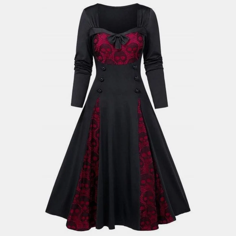 Lace A-line Dress