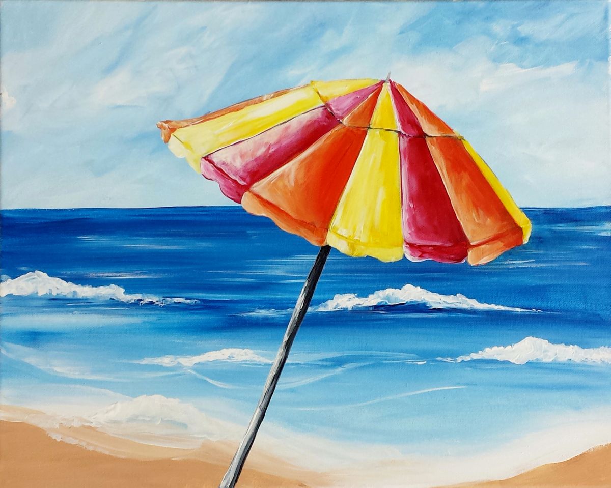 

Beach Day – Paint By Numbers - 40*50CM, 501 Original