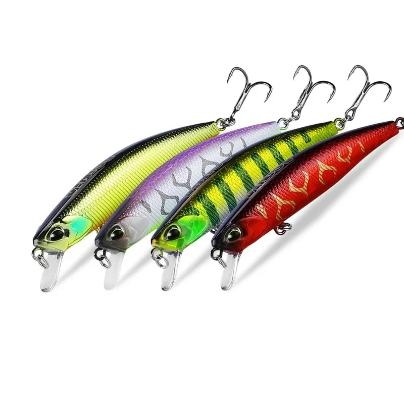 ASINIA Best price 4pcs each set 75mm 10.5g professional quality fixed weight bait small fish artificial bait fishing tackle