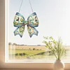 (US Only)Easter Bow 2D Flat DIY Diamond Painting Art Pendant Wall Door Decoration