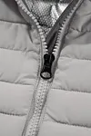 Women's Thick Plush Collared Quilted Zipped Puffer Vest