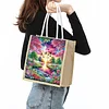 DIY Forest Diamond Painting Shopping Bag Diamond Tote Handbag