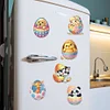 (US Only)Easter Eggs Theme DIY Diamond Painting Fridge Magnets Kit for Art Crafts Gift