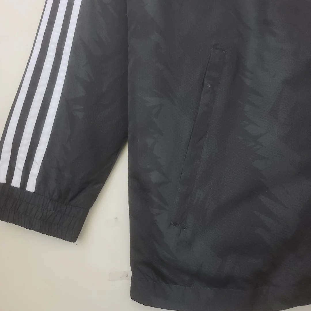 2022/2023 Juventus Windbreaker Black White Edge