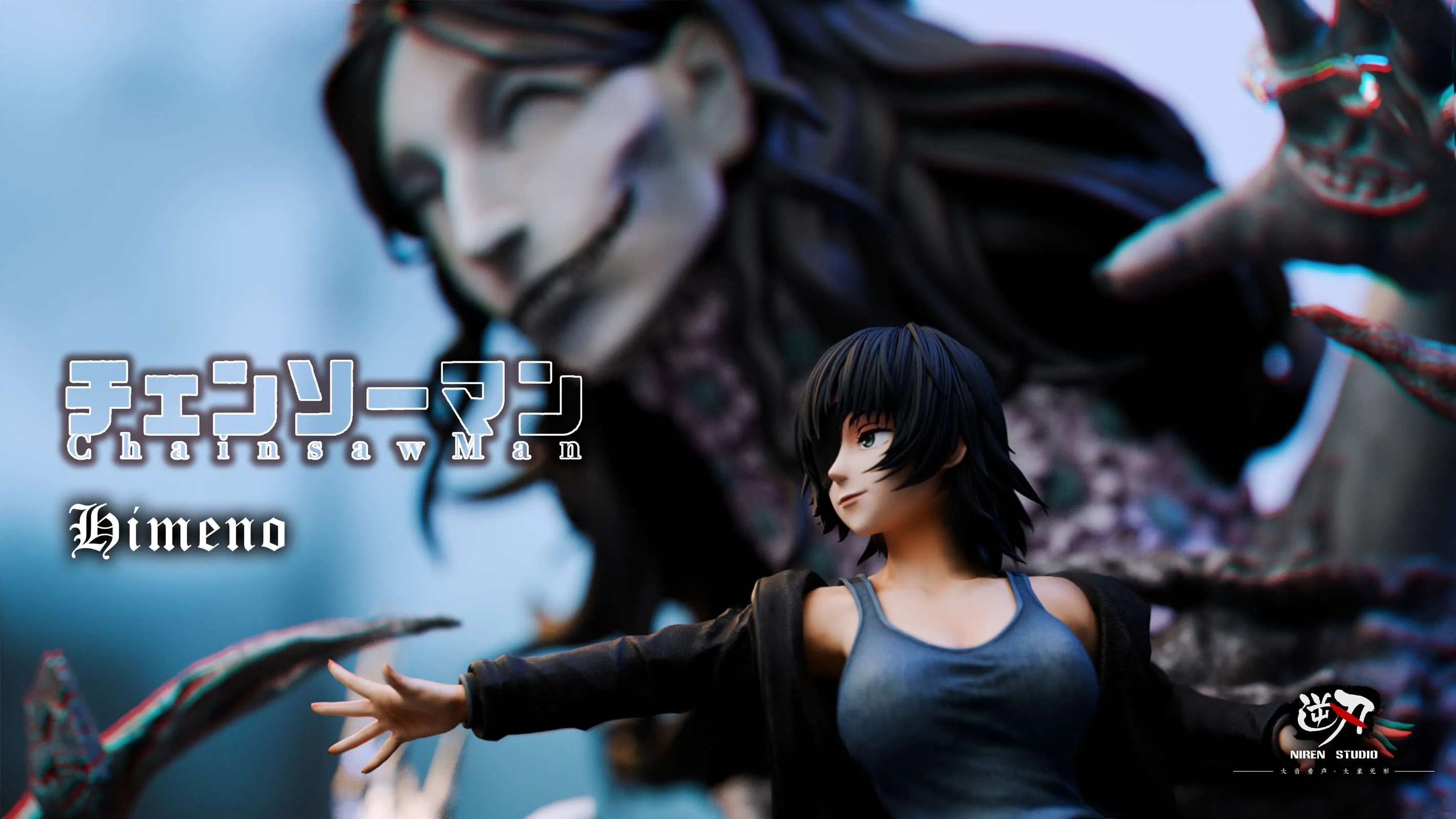 1/6 Scale Himeno - Chainsaw Man Resin Statue - NIREN Studios