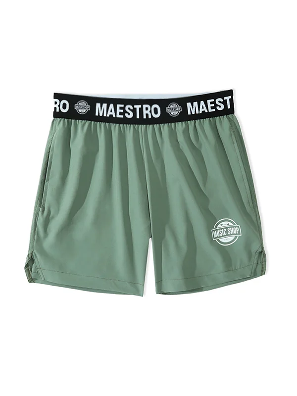 Men's 5 Inches Running Shorts Lightweight Quick Dry Training Short (Olive)