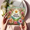 uk.everydayedeals 6Pcs DIY Diamond Painting Birthday Greeting Card - Good Morning Bouquet
