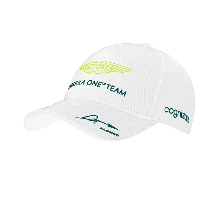 2023Aston Martin F1 Race Cap Spanish Driver Fernando Alonso Green Baseball Cap