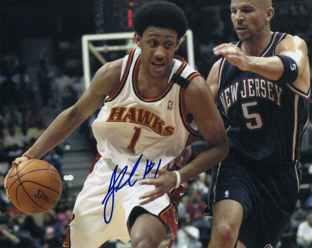 JOSH CHILDRESS SIGNED AUTOGRAPH 8X10 Photo Poster painting - STANFORD ALL-AMERICAN ATLANTA HAWKS