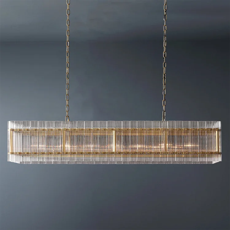 Modern San Marco Linear Luxury Chandelier 54" Vjlight