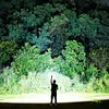 COB+LED Mini Keychain Flashlight USB Rechargeable for Camping Fishing Walking
