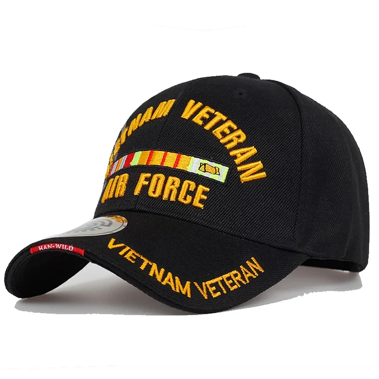 2023Vietnam Veteran Baseball Cap Men Women Embroidery Outdoor Sports Tactical Hat Adjustable Souvenir