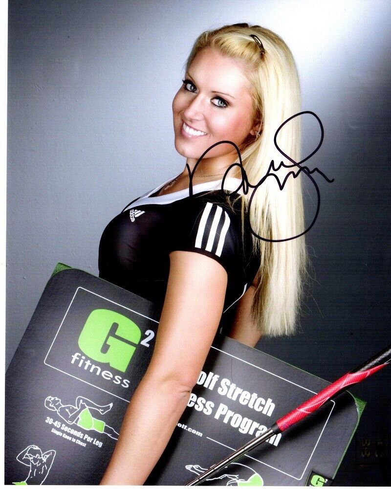 Natalie Gulbis Signed - Autographed LPGA Golfer 8x10 inch Photo Poster painting with Certificate