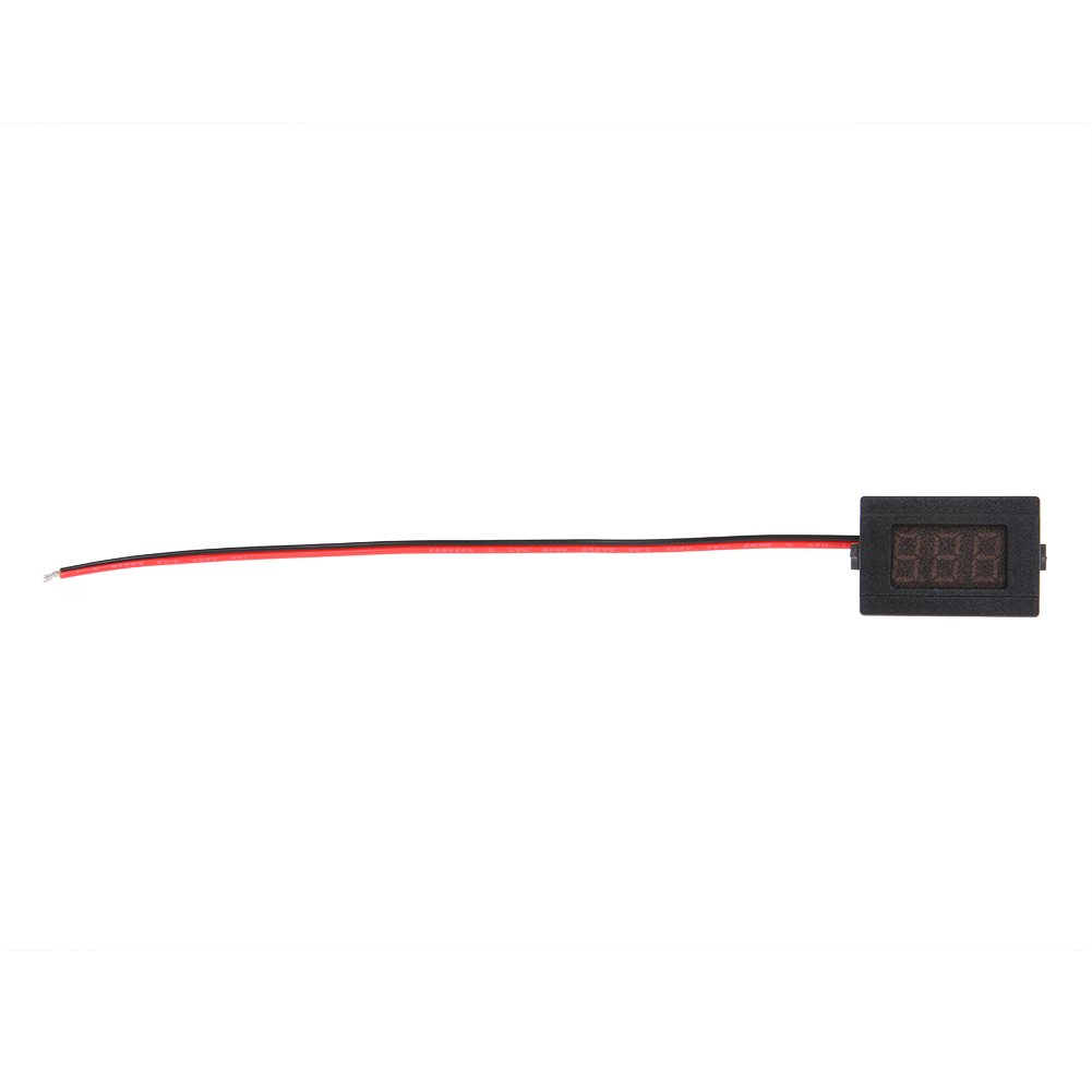 

0.36inch LED Digital Voltmeter DC 4.5-30V Two Line Volt Meter, Green, 501 Original
