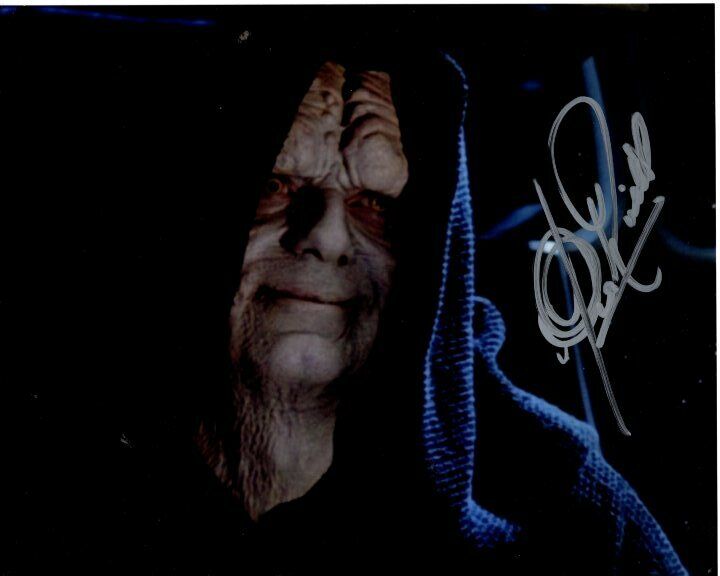 CLIVE REVILL signed autograph STAR WARS EMPEROR PALPATINE 8x10 Photo Poster painting