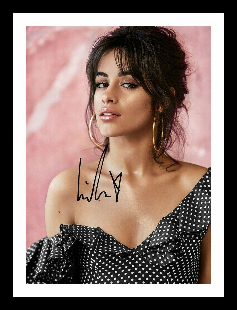 Camila Cabello Autograph Signed & Framed Photo Poster painting 3