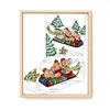 Stamped Cross Cross cross stitch kit for Adults Christmas Stocking 14CT 41x50cm tapestrymarket