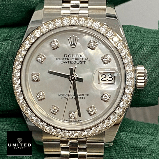 Rolex Datejust 279384RBR Diamond-Set Bezel Replica