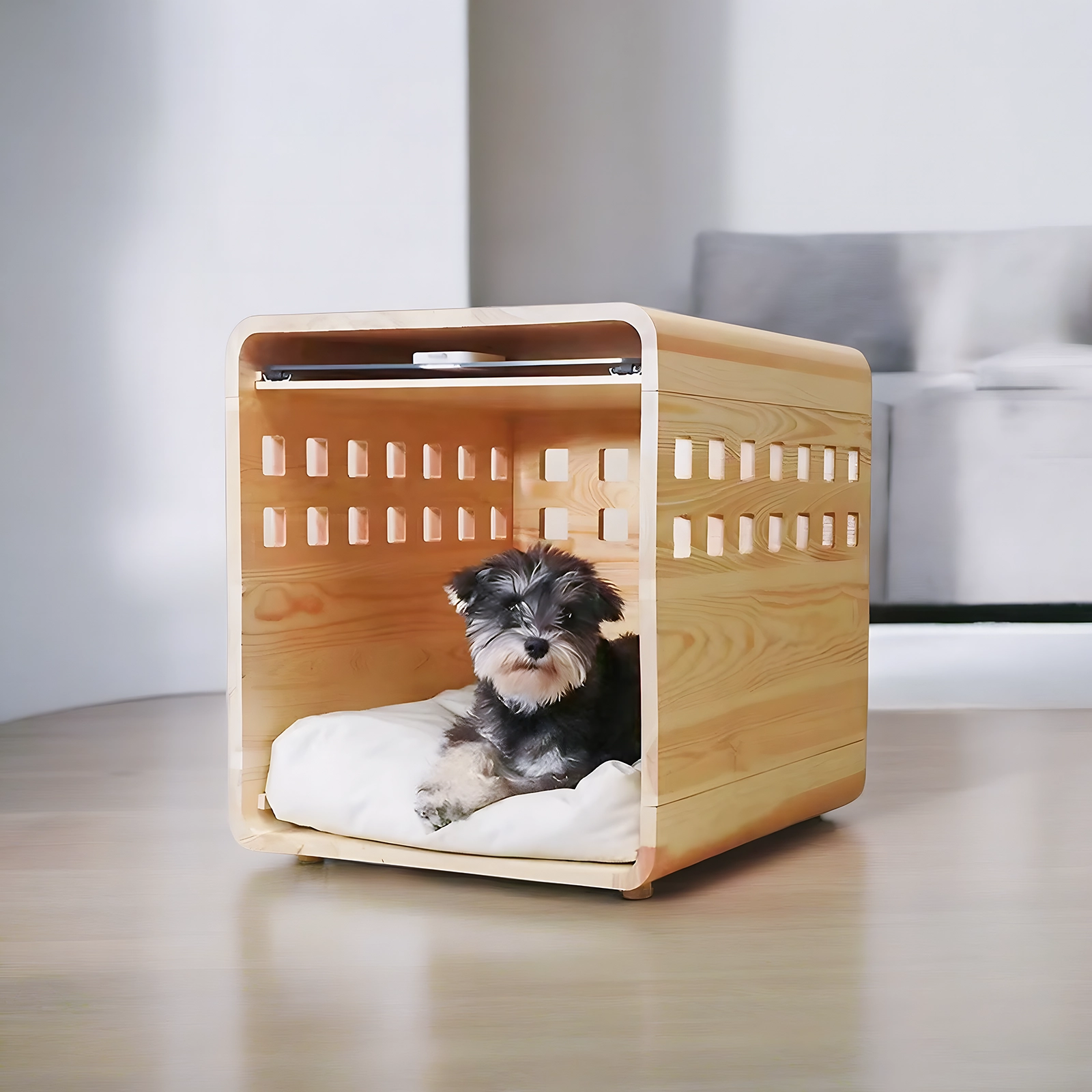 Wooden Dog Crate