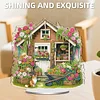 Greenhouse DIY Acrylic Desktop Diamond Art Kit Single-Sided Home Decor