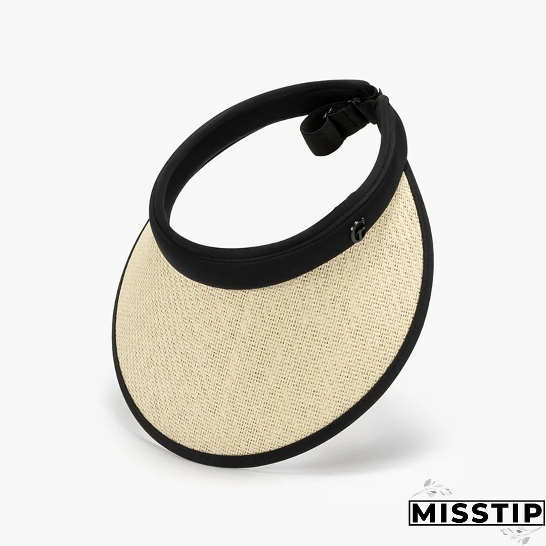 Solid Adjustable Weave Visor
