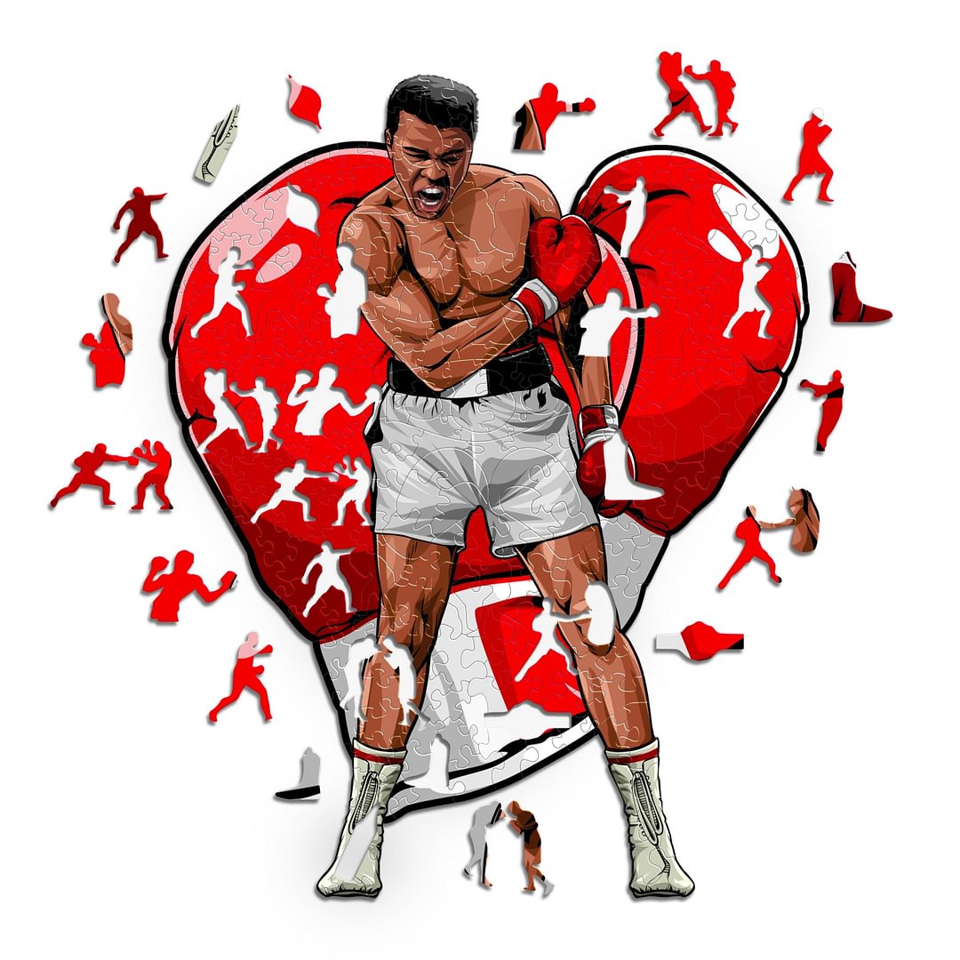 Jeffpuzzle™-All-G.O.A.T. Puzzles® - Muhammad Ali