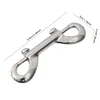 10PCS Scuba Diving Double End Bolt Snap Hook Clips Stainless Steel for Dog Leash