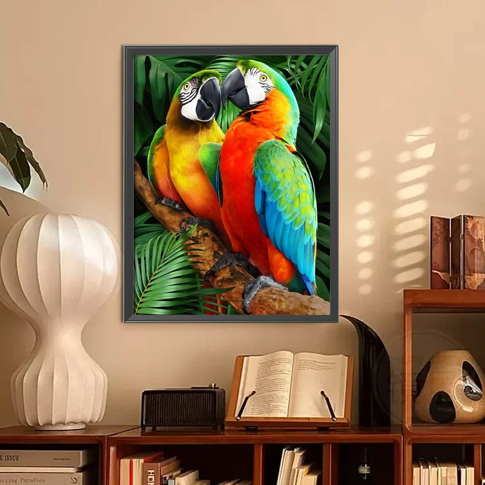 Diamond Painting - Full Round Drill - Parrot(Canvas|30*40cm)