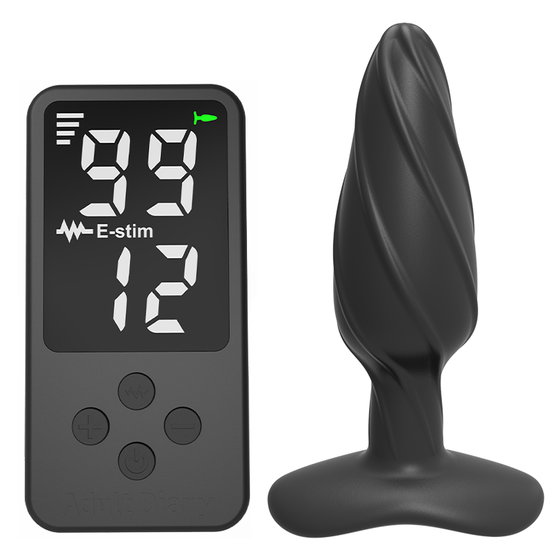 2025 Premium Electro Butt Plug Vibrating Anal Plug 