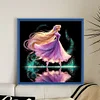 (Stamped/Counted) Ballet Rapunzel Silhouette-11CT Cross Stitch 40*40cm