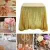 Wedding Event Party Colorful Shimmers Table Cloth