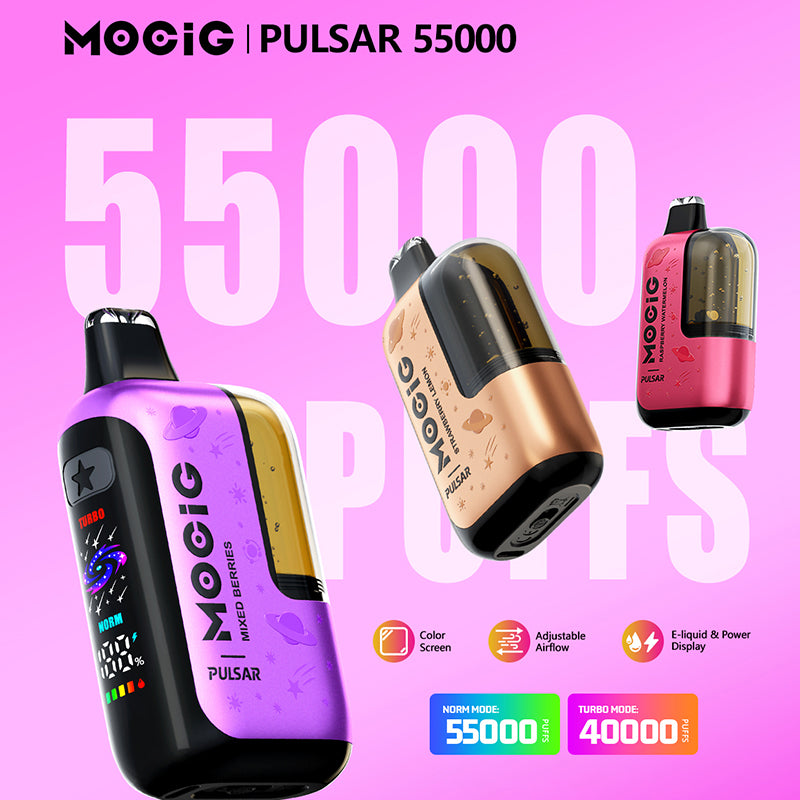 MOCIG PULSAR 55000 Puffs Disposable Vape Wholesale