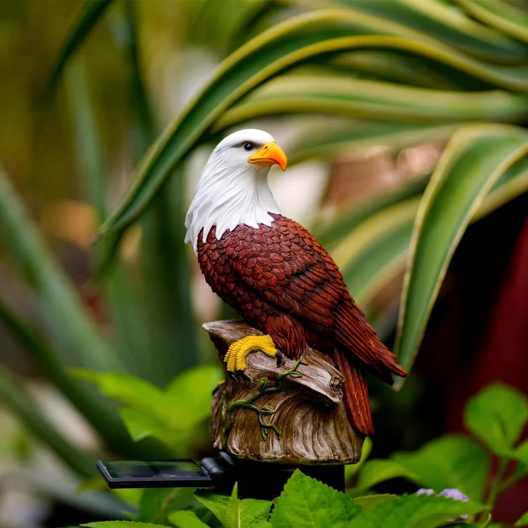 🔥 American Eagle Solar Garden Light