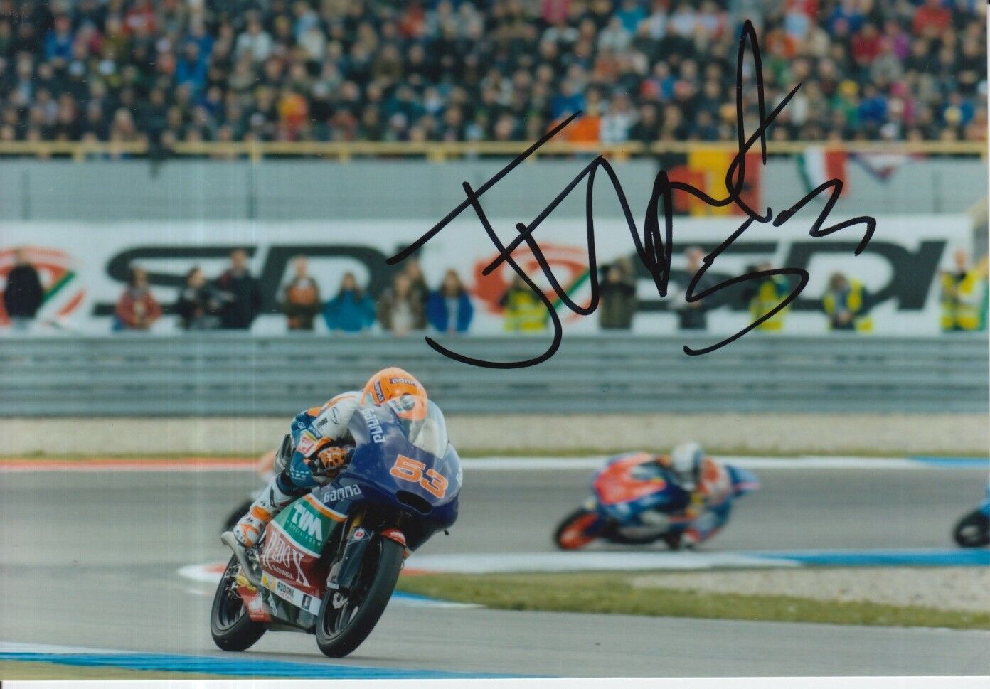 Jasper Iwema Hand Signed 7x5 Photo Poster painting Redox RW Racing Moto3 MotoGP 1.