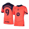 LEWANDOWSKI #9 Barcelona Third Away Authentic Soccer Jersey 2025/26 &ndash; UCL