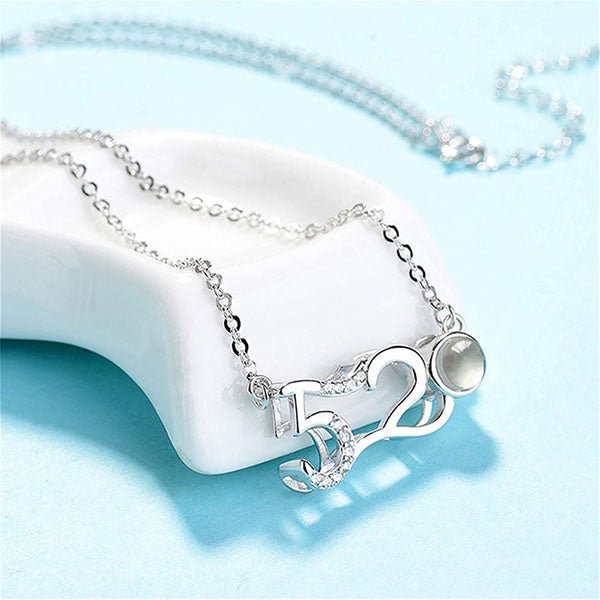 Personalized 520 Photo Necklace