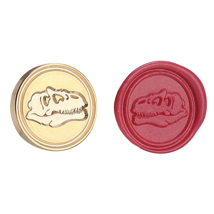 Diy Fire Lacquer Round Sealing Wax Stamp Head gbfke