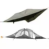 [US Local Warehouse] Camping Hammock with Mosquito Net Waterproof Rainfly 3 Point Hammock Tent 660 LBS Load Capacity 2-Person Tree Tent Hammocks for Outdoor Backpacking & Hiking
