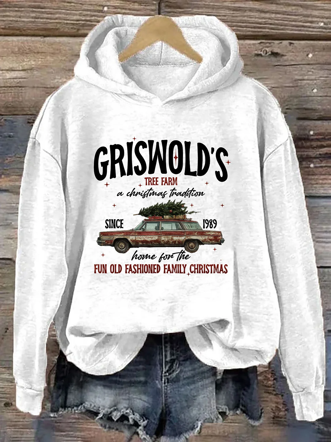 Griswold Christmas Tree Farm Hoodie