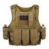 1000D Oxford Cloth Body Armor Plate Carrier Camouflage Military Tactical Vest 