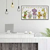 >SALE<Embroidery Eco-cotton Thread 14CT Printed Little Animal Band Cross Stitch59x27cm