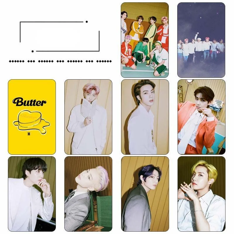 방탄소년단 Butter Photo Card Sticker