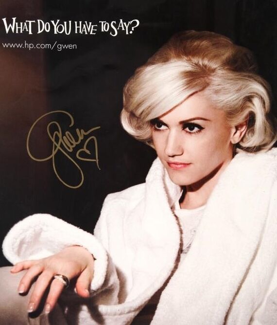 GWEN STEFANI Signed Photo Poster paintinggraph - Pop Singer / Model - Preprint