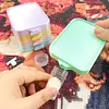 Multi-Color Diamond Painting Dot Tray Fully Enclosed Design Drills Storage Tray DIY Diamond Art Accessories